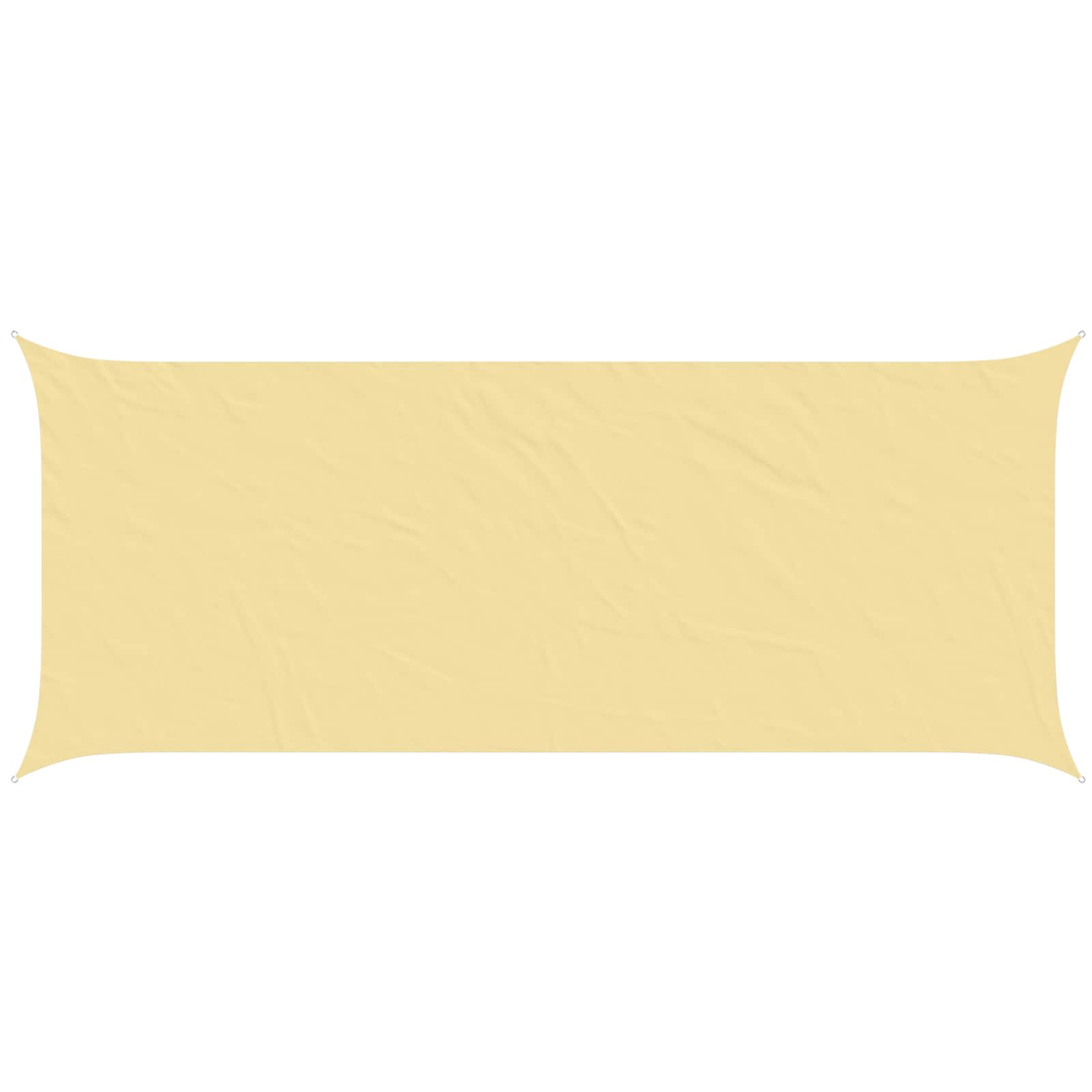 Zonneschaduwzeil Zand 6 x 2,5 m 100% Polyester Oxford