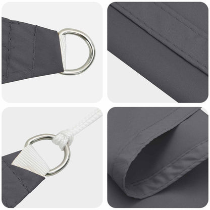Zonneschaduwzeil 6 x 2 m PU gecoat oxford