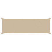 Zonnescherm 6 x 2 m PU gecoat oxford beige