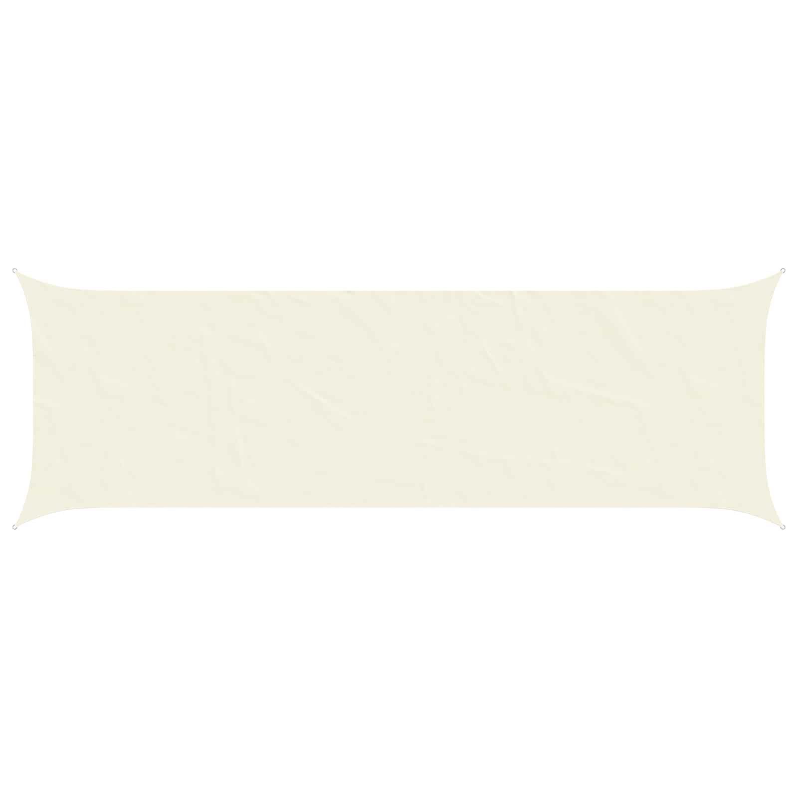 Zonneschaduwzeil Crèmekleurig 6 x 2 m 100% Polyester Oxford