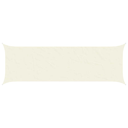 Zonneschaduwzeil Crèmekleurig 6 x 2 m 100% Polyester Oxford
