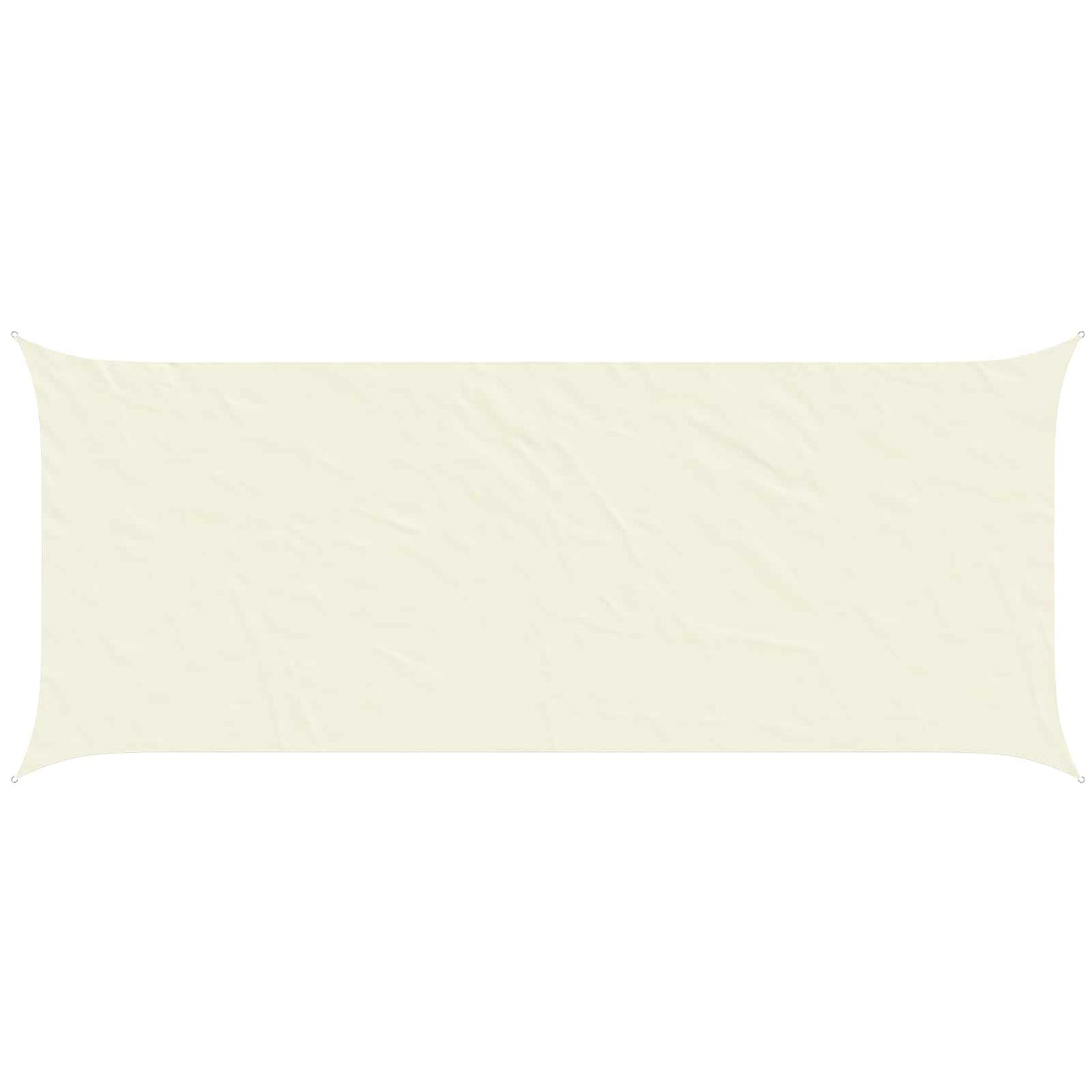 Zonneschaduwzeil Crèmekleurig 6 x 2,5 m 100% Polyester Oxford