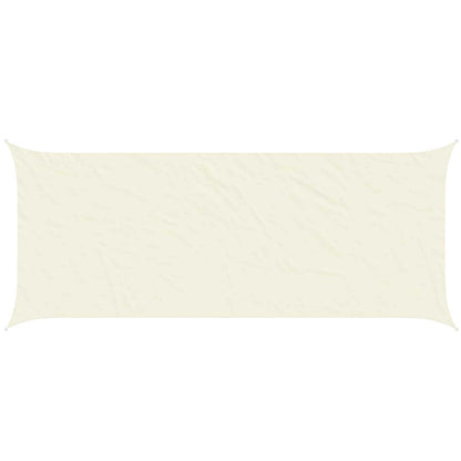 Zonneschaduwzeil Crèmekleurig 6 x 2,5 m 100% Polyester Oxford