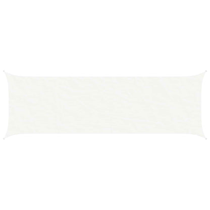 Zonneschaduwzeil Wit 6 x 2 m 100% Polyester Oxford