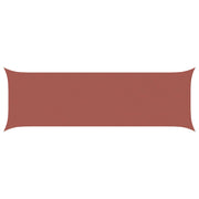 Sun Shade Sail Terracotta 6 x 2 m 100% Polyester Oxford
