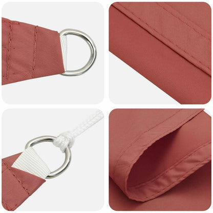 Zonneschaduwzeil Terracotta 6 x 2,5 m 100% Polyester Oxford