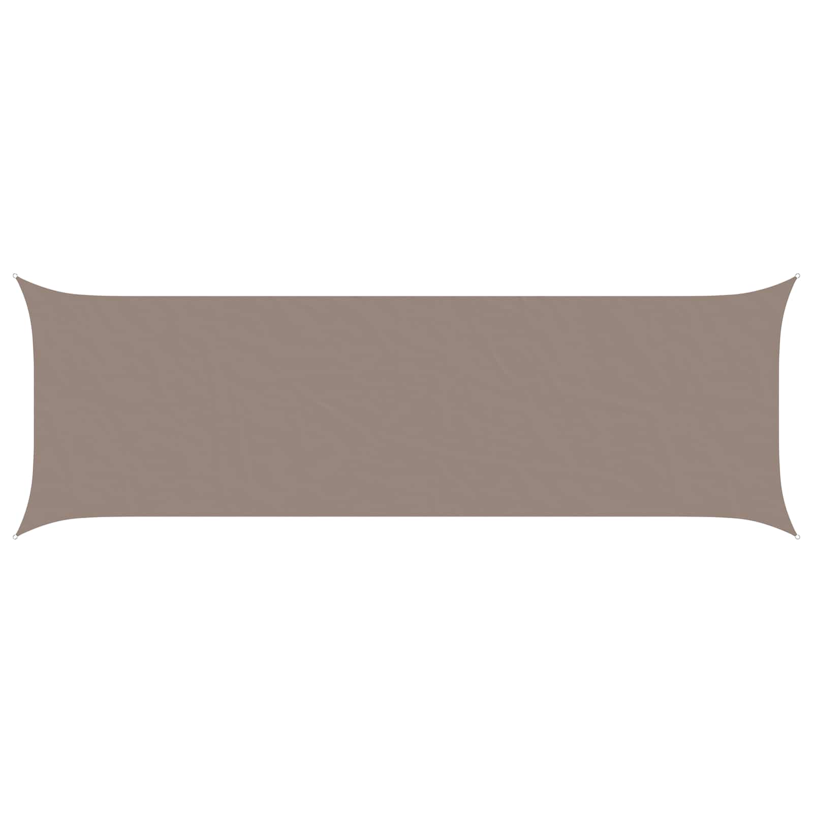 Zonneschaduwzeil Taupe 6 x 2 m 100% Polyester Oxford