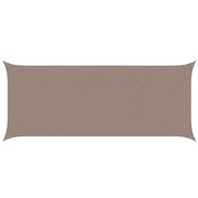 Zonnescherm 6 x 2,5 m taupe polyester