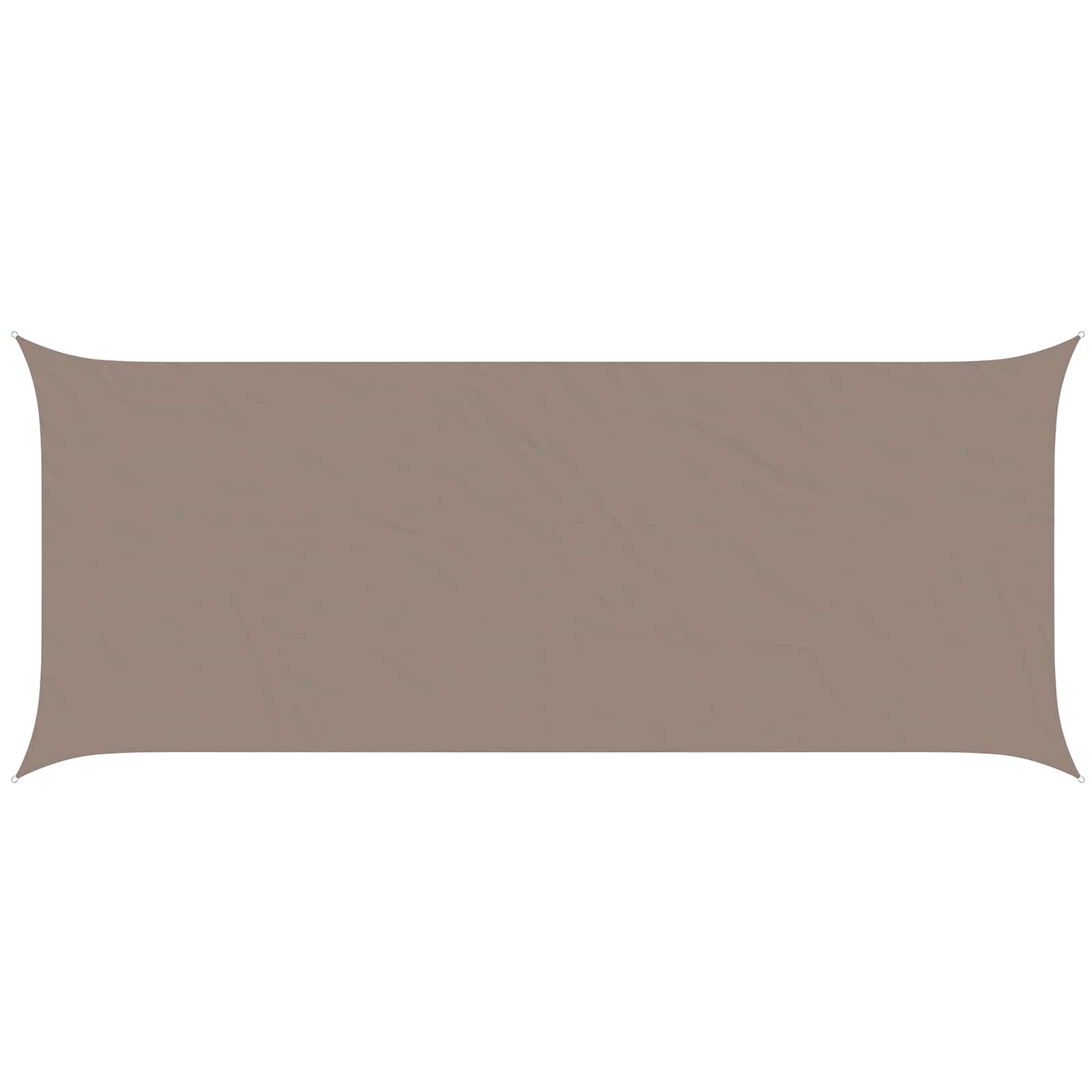Zonneschaduwzeil Taupe 6 x 2,5 m 100% Polyester Oxford