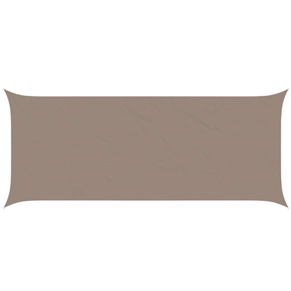 Zonneschaduwzeil Taupe 6 x 2,5 m 100% Polyester Oxford
