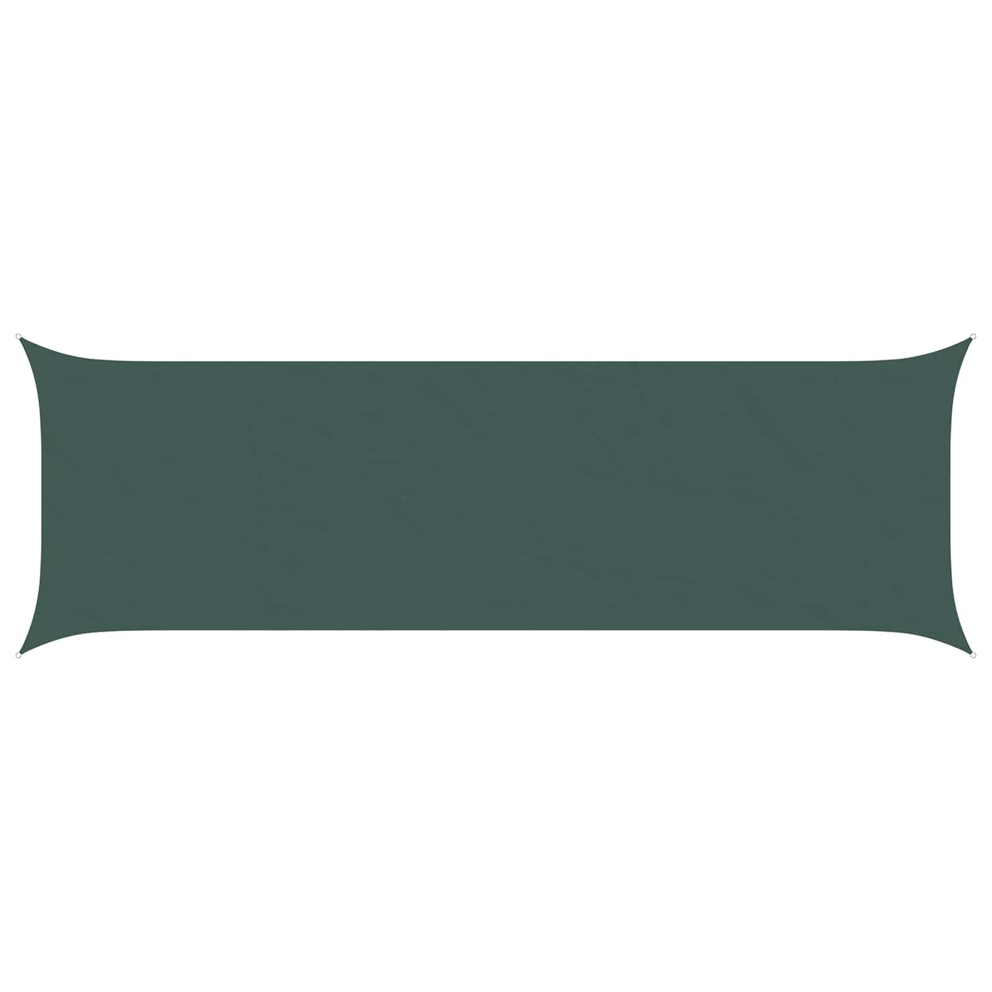 Zonneschaduwzeil Donkergroen 2 x 6 m 100% Polyester Oxford