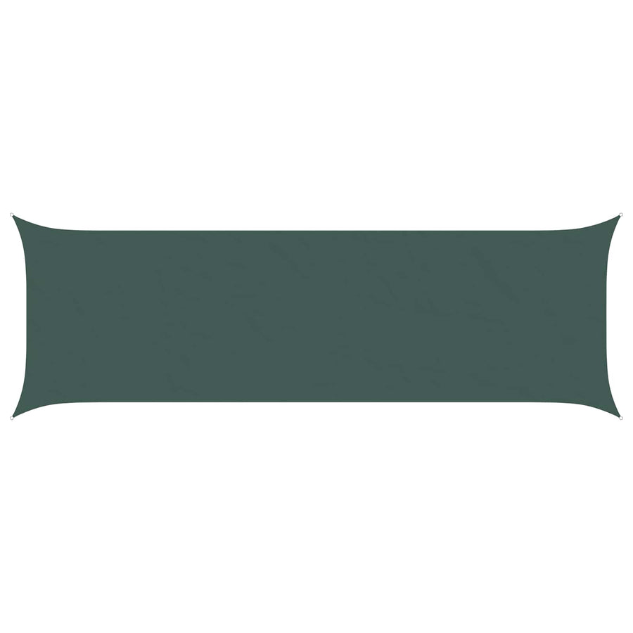 Zonneschaduwzeil Donkergroen 2 x 6 m 100% Polyester Oxford