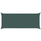 Zonnescherm 6 x 2,5 m donkergroen polyester