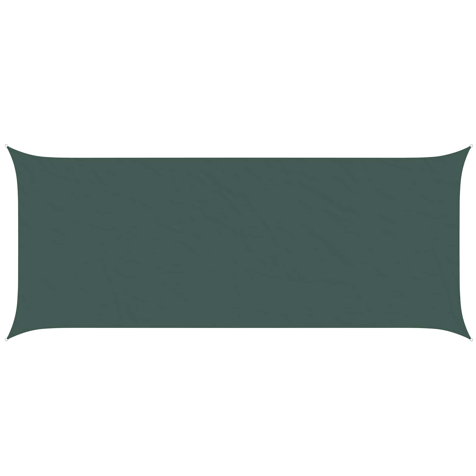 Zonneschaduwzeil Donkergroen 6 x 2,5 m 100% Polyester Oxford