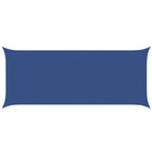 Zonnescherm 6 x 2,5 m blauw polyester