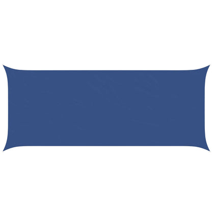 Zonneschaduwzeil Blauw 6 x 2,5 m 100% Polyester Oxford