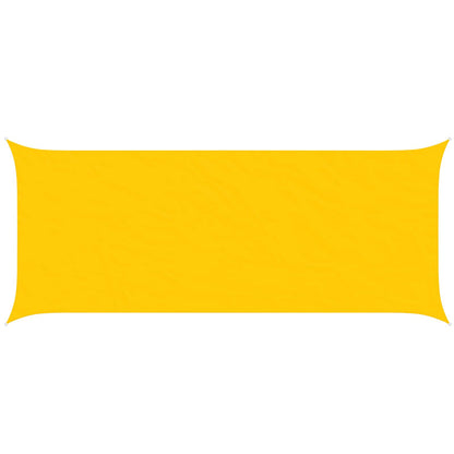 Zonneschaduwzeil Geel 6 x 2,5 m 100% Polyester Oxford