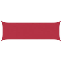 Zonneschaduwzeil Rood 6 x 2 m 100% Polyester Oxford