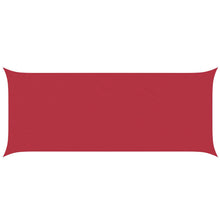 Zonneschaduwzeil Rood 6 x 2,5 m 100% Polyester Oxford