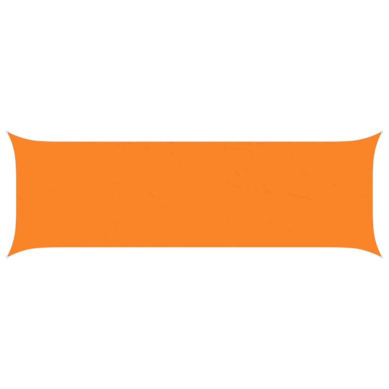 Zonneschaduwzeil Oranje 6 x 2 m 100% Polyester Oxford