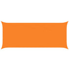 Sun Shade Sail Orange 6 x 2.5 m 100% Polyester Oxford