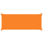 Sun Shade Sail Orange 6 x 2.5 m 100% Polyester Oxford
