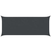 Sun Shade Sail Black 6 x 2.5 m 100% Polyester Oxford
