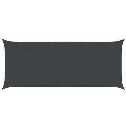 Zonneschaduwzeil Zwart 6 x 2,5 m 100% Polyester Oxford
