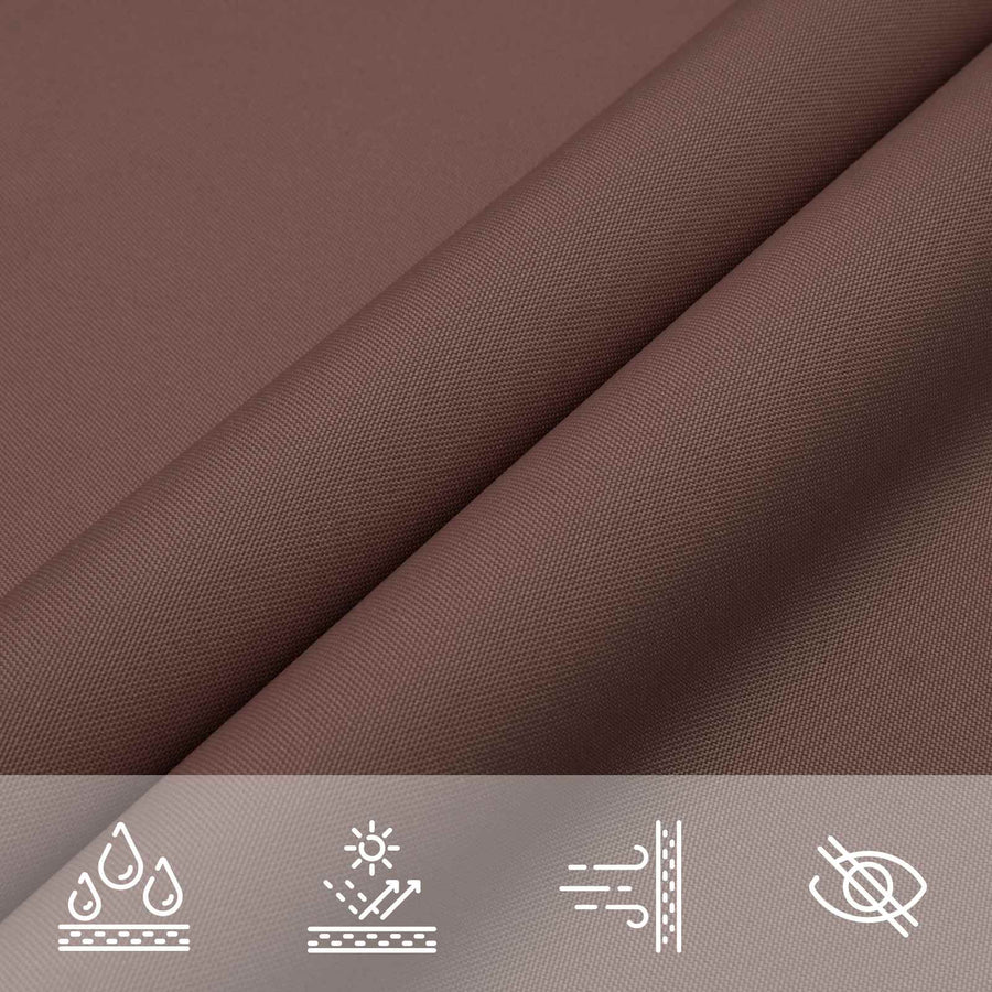 Zonneschaduwzeil Bruin 6 x 2 m 100% Polyester Oxford