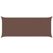 Sun Shade Sail Brown 6 x 2.5 m 100% Polyester Oxford
