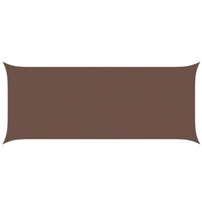 Zonneschaduwzeil Bruin 6 x 2,5 m 100% Polyester Oxford