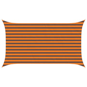 Sun Shade Sail Orange and Brown 3.5 x 2 m