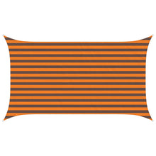 Zonneschaduwzeil Oranje en Bruin 3,5 x 2 m