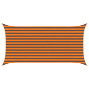 Zonnescherm 4 x 2 m oranje bruin polyester