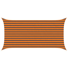 Zonneschaduwzeil Oranje en Bruin 4 x 2 m 100% Polyester Oxford