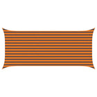 Zonnedoek 4,5 x 2 m oranje bruin