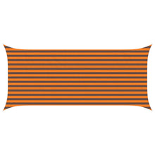 Zonneschaduwzeil Oranje en Bruin 4,5 x 2 m