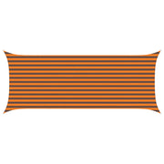 Sun Shade Sail Orange and Brown 5 x 2 m 100% Polyester Oxford