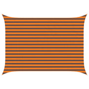 Zonnescherm 3,5 x 2,5 m oranje bruin