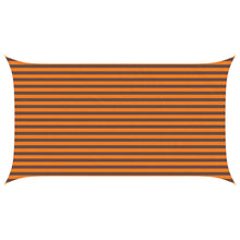 Zonneschaduwzeil Oranje en Bruin 4,5 x 2,5 m