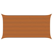 Zonnescherm zeil 5 x 2,5 m oranje bruin