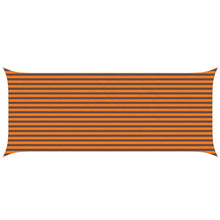 Zonneschaduwzeil Oranje en Bruin 6 x 2,5 m