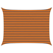 Zonnescherm 4x3 m oranje bruin polyester
