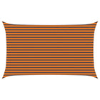 Zonnescherm 5 x 3 m oranje bruin polyester