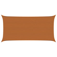 Zonneschaduwzeil Oranje en Bruin 6 x 3 m 100% Polyester Oxford