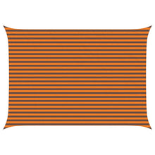 Zonneschaduwzeil Oranje en Bruin 5 × 3,5 m
