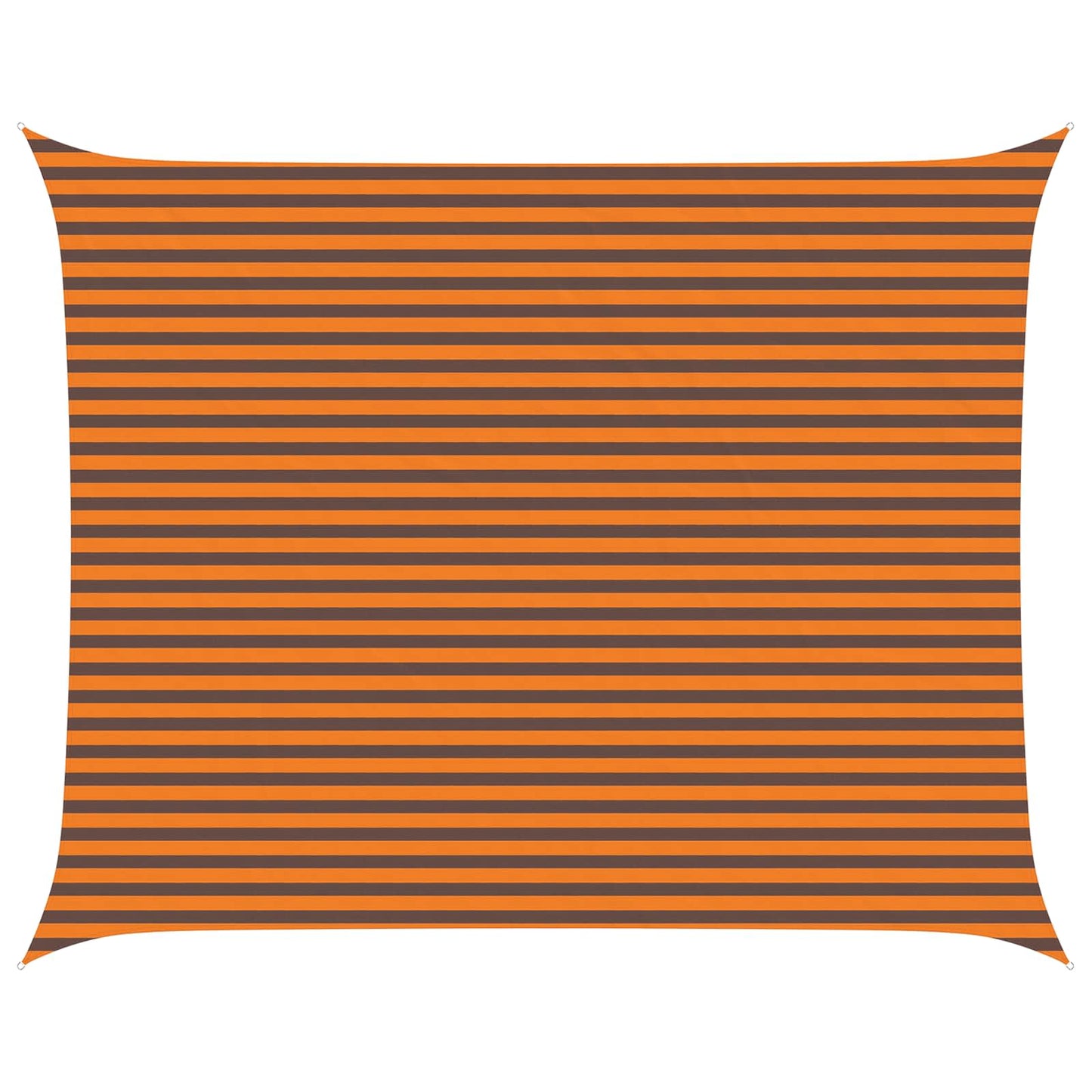 Zonneschaduwzeil Oranje en Bruin 5 x 4 m 100% Polyester Oxford