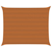 Zonneschaduwzeil 5x4 m oranje bruin polyester