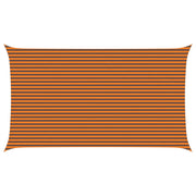 Zonnescherm 7 x 4 m oranje bruin polyester