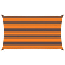 Zonneschaduwzeil Oranje en Bruin 7 x 4 m 100% Polyester Oxford